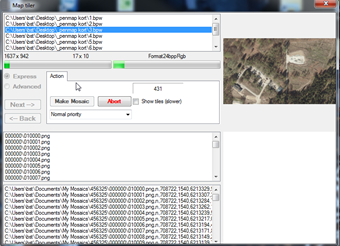 Trimble Penmap Make Mosaik
